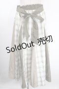 axes femme / 切替ロングフレアスカート F グリーン Y-25-01-13-119-AX-SK-SZ-ZI