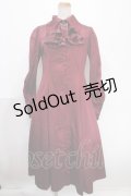 ATELIER PIERROT / “Narcissus” ロングワンピース  ボルドー Y-25-01-14-049-EL-OP-SZ-ZY