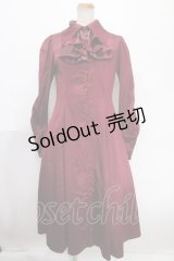 ATELIER PIERROT / “Narcissus” ロングワンピース  ボルドー Y-25-01-14-049-EL-OP-SZ-ZY