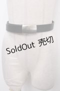 HYSTERIC GLAMOUR / レザーベルト  黒 Y-25-01-14-009-PU-ZA-SZ-ZY