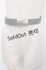 HYSTERIC GLAMOUR / レザーベルト  黒 Y-25-01-14-009-PU-ZA-SZ-ZY