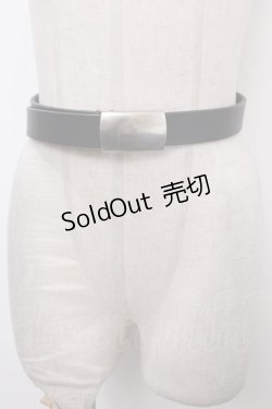 画像1: HYSTERIC GLAMOUR / レザーベルト  黒 Y-25-01-14-009-PU-ZA-SZ-ZY