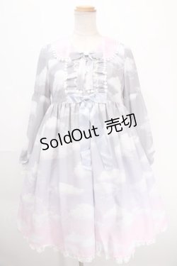 画像1: Angelic Pretty / Misty Sky Brilliant ColorワンピースSet  グレー Y-25-01-14-053-AP-OP-SZ-ZY