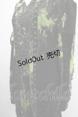 画像3: Ozz conte / ムラ柄ロングパーカー   Y-25-01-14-061-OO-TO-SZ-ZT442