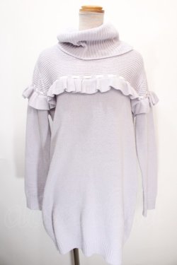 画像1: Honey Cinnamon / ニットワンピース M ラベンダー Y-25-01-16-068-LO-OP-SZ-ZT324