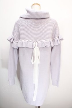 画像2: Honey Cinnamon / ニットワンピース M ラベンダー Y-25-01-16-068-LO-OP-SZ-ZT324