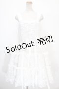 h.NAOTO / Bird Cage Dress  ホワイト Y-25-01-16-098-HN-OP-SZ-ZY