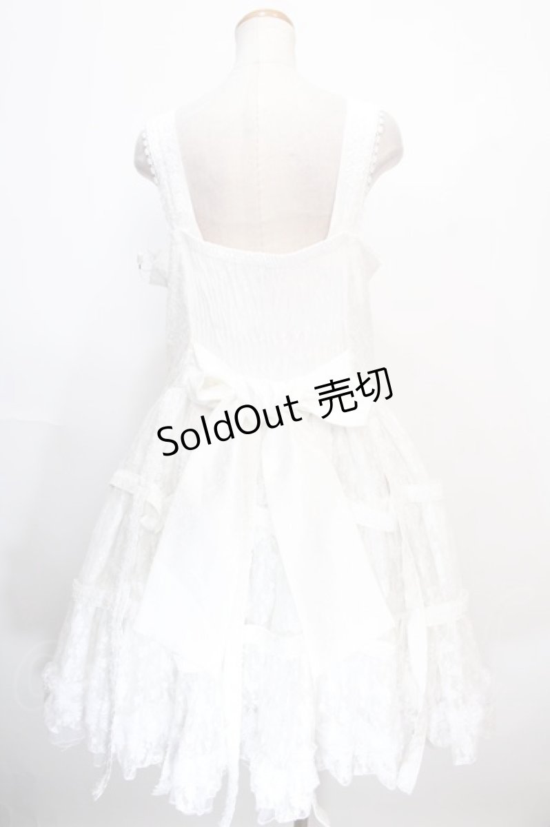 画像2: h.NAOTO / Bird Cage Dress  ホワイト Y-25-01-16-098-HN-OP-SZ-ZY (2)