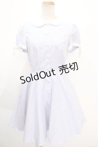 Secret Honey / バラ刺繍シャツワンピース 2 ブルー Y-25-01-16-110-CA-OP-SZ-ZY
