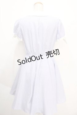 画像2: Secret Honey / バラ刺繍シャツワンピース 2 ブルー Y-25-01-16-110-CA-OP-SZ-ZY