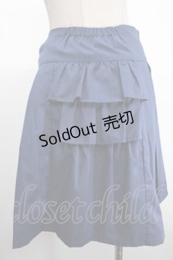 画像2: axes femme / サス付きハイウエストスカート  紺 Y-25-01-16-138-AX-SK-SZ-OS