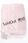 Maison de FLEUR / リボンブランケット F ピンクベージュ Y-25-01-16-004-LO-ZA-SZ-ZT-K009