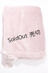 Maison de FLEUR / リボンブランケット F ピンクベージュ Y-25-01-16-004-LO-ZA-SZ-ZT-K009