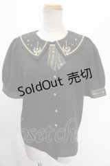 Amavel / Starry Chandelierブラウス F 黒 Y-25-01-16-031-CA-BL-SZ-ZY