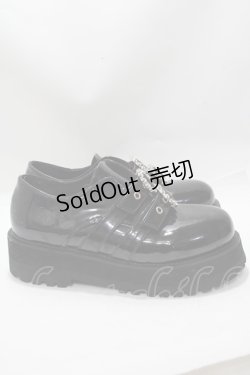 画像3: Bubbles / ビジューベルトシューズ 36 黒 Y-25-01-22-042-CA-SH-AS-ZY