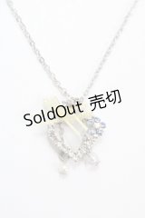 axes femme / ローズネックレス  シルバー Y-25-01-22-012-AX-AC-AS-ZY
