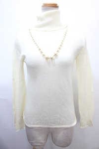 LIZ LISA / ハイネックニット 0 アイボリー Y-25-01-22-082-LO-TO-SZ-ZT191