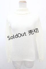 Ank Rouge / ハイネックニット M アイボリー Y-25-01-22-095-CA-TO-SZ-ZT280