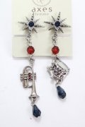 axes femme POETIQUE / トイマーチイヤリング  シルバー Y-25-01-22-003-AX-AC-AS-ZY