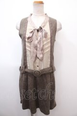 axes femme / カットソージャンドレ M 茶 Y-25-01-22-130-AX-OP-SZ-ZT085