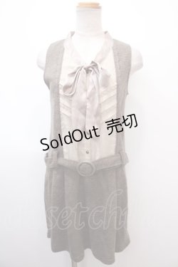 画像1: axes femme / カットソージャンドレ M 茶 Y-25-01-22-130-AX-OP-SZ-ZT085