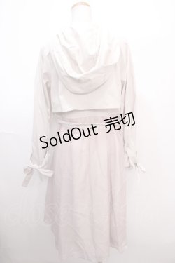 画像2: axes femme POETIQUE / ケープ風マウンテンパーカー M ピンク Y-25-01-22-143-AX-JA-SZ-OS