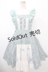 axes femme kawaii / ハミングフローラジャンスカ M グリーン Y-25-01-22-147-AX-OP-SZ-OS