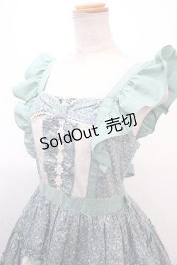画像3: axes femme kawaii / ハミングフローラジャンスカ M グリーン Y-25-01-22-147-AX-OP-SZ-OS