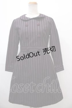 画像1: Fi.n.t / GIGIストライプワンピース F パープル Y-25-01-22-154-CA-OP-SZ-ZT442