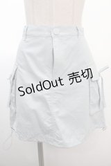axes femme POETIQUE / カーゴミニスカート M サックス Y-25-01-22-190-AX-SK-SZ-ZH