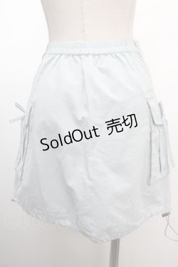画像2: axes femme POETIQUE / カーゴミニスカート M サックス Y-25-01-22-190-AX-SK-SZ-ZH