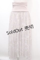 axes femme / 花柄2WAYスカート M アワピンク Y-25-01-22-209-AX-SK-SZ-ZI