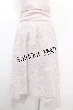 画像2: axes femme / 花柄2WAYスカート M アワピンク Y-25-01-22-209-AX-SK-SZ-ZI