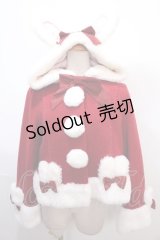 Angelic Pretty / Sweet Bunnyショートコート  アカ Y-25-01-23-006-AP-CO-SZ-ZY