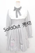 【SALE】Jamie エーエヌケー / クロミゴシックワンピース M グレー Y-25-01-23-108-LO-OP-SZ-ZT442