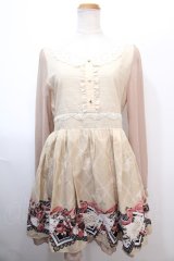 axes femme / ドルチェメルヘンワンピース  ベージュ Y-25-01-23-113-AX-OP-SZ-OS