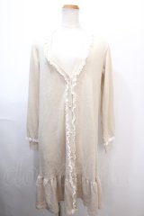 LODISPOTTO / ビジューボタンロングカーディガン  キナリ Y-25-01-23-114-LO-TO-SZ-ZT324