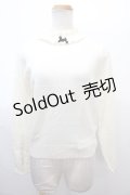 Ank Rouge / ミニリボンハイネックニットトップス M アイボリー Y-25-01-23-029-CA-BL-SZ-ZT191