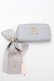 画像1: Maison de FLEUR / イニシャルネームスタンプケース  サックス Y-25-01-30-008-LO-ZA-AS-ZY (1)
