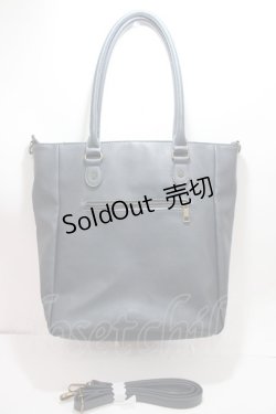 画像2: 【SALE】axes femme / 縦型ポケット付きA4トートバッグ  紺 Y-25-01-30-049-AX-BG-SZ-ZT-K026