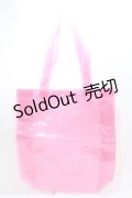 Candy Stripper / ノベルティ ビニールトート  ピンク Y-25-01-30-051-PU-BG-SZ-ZY