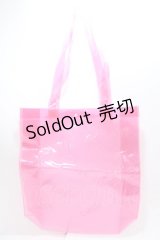 Candy Stripper / ノベルティ ビニールトート  ピンク Y-25-01-30-051-PU-BG-SZ-ZY