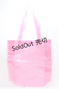 Candy Stripper / ノベルティ ビニールトート  ピンク Y-25-01-30-051-PU-BG-SZ-ZY