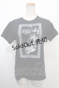 PUTUMAYO / プリントTシャツ 150 黒 Y-25-01-30-054-PT-TO-SZ-ZY