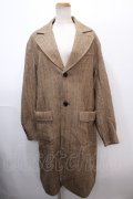 axes femme / ヘリンボーンツィードコート XL キャメル Y-25-01-30-077-AX-CO-SZ-ZT-C028