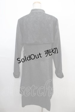 画像2: 【SALE】axes femme / ナポレオンロングコート M 黒 Y-25-01-30-081-AX-CO-SZ-ZT-C028