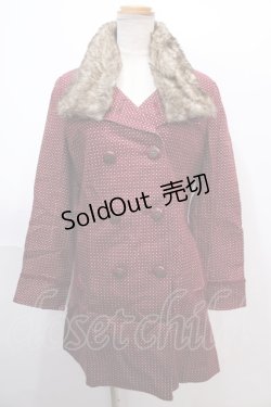 画像1: axes femme / ドットコート  ワイン Y-25-01-30-087-AX-CO-AS-ZT-C033