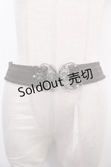 axes femme / 立体バラ×蝶ゴムベルト  Aゴールド Y-25-01-30-013-AX-ZA-SZ-ZY