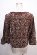 画像2: axes femme / アラベスク風ニットカーディガン M ベージュ Y-25-01-30-123-AX-TO-SZ-ZT283 (2)