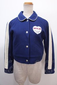 MILK / Weekendジャケット  ブルー Y-25-01-30-141-ML-JA-SZ-ZT442